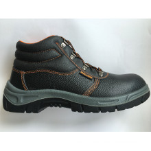 Upper Split Embossed Leather Sole PU Work Safety Shoe